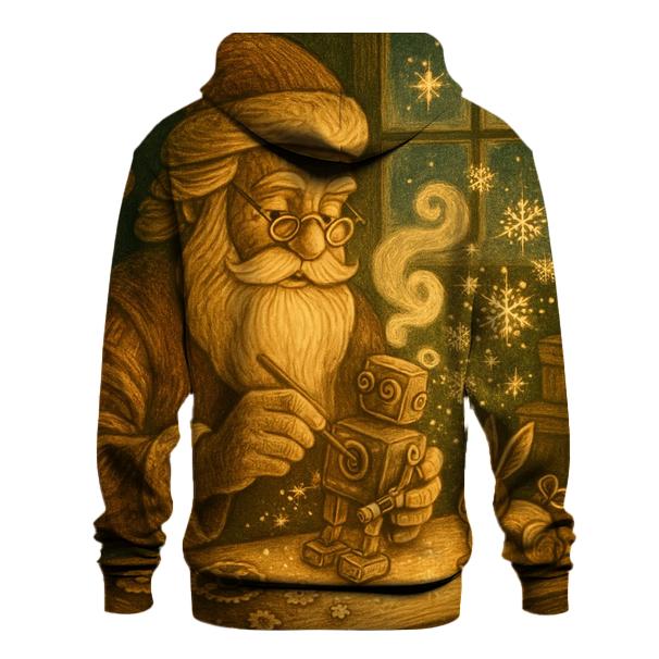 Workshop Clockwork Santa designer hoodies