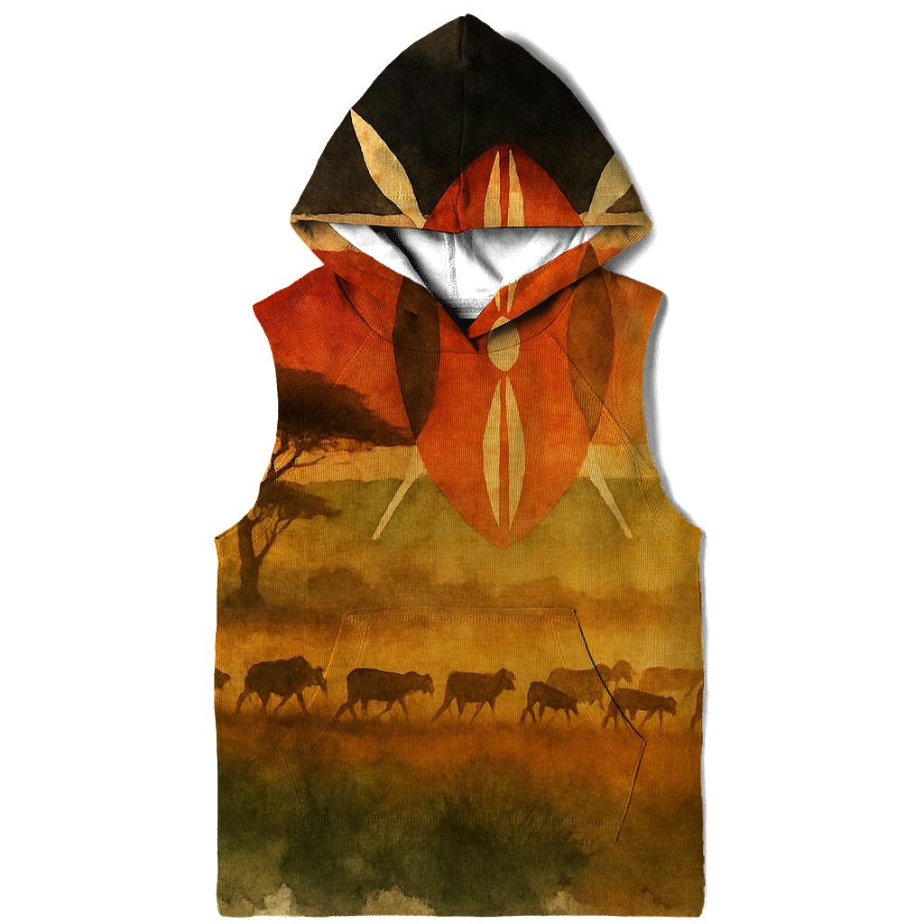 Kenya Savanna Banner hoodie trends