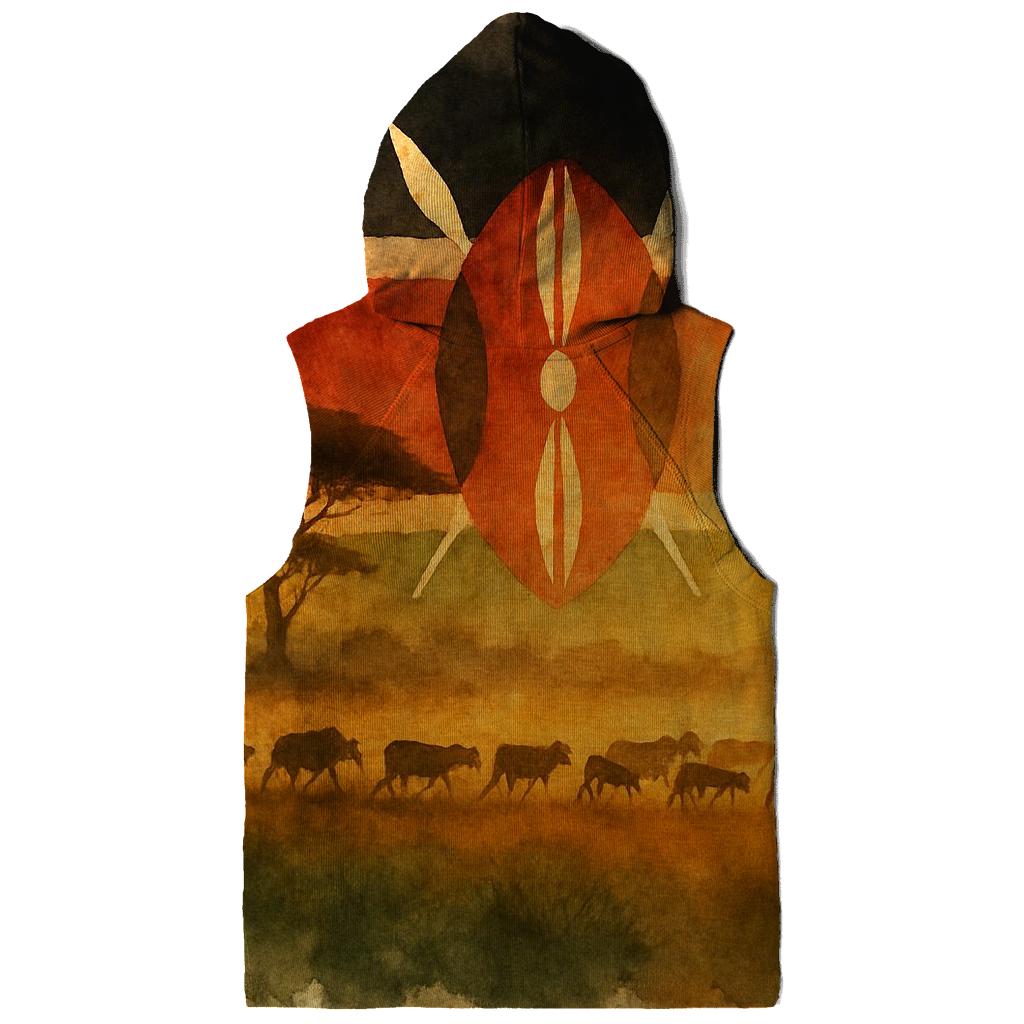 Kenya Savanna Banner hoodie trends