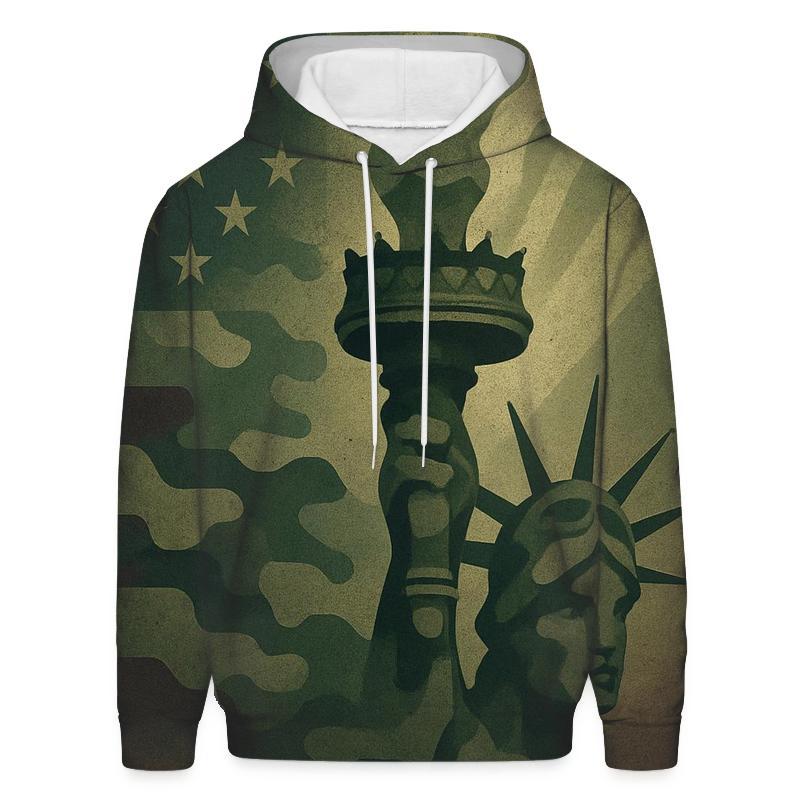 Camouflage Liberty hoodie trends
