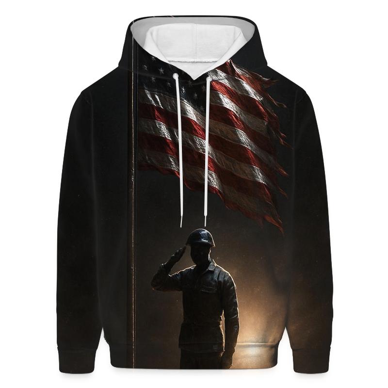 Last Watch Beacon printed hoodies