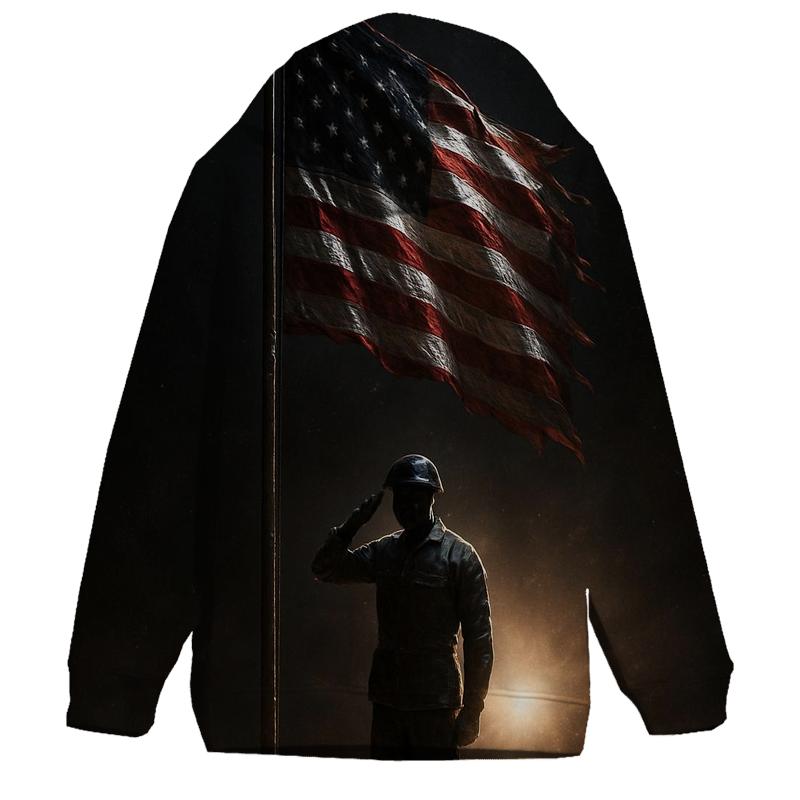 Last Watch Beacon printed hoodies