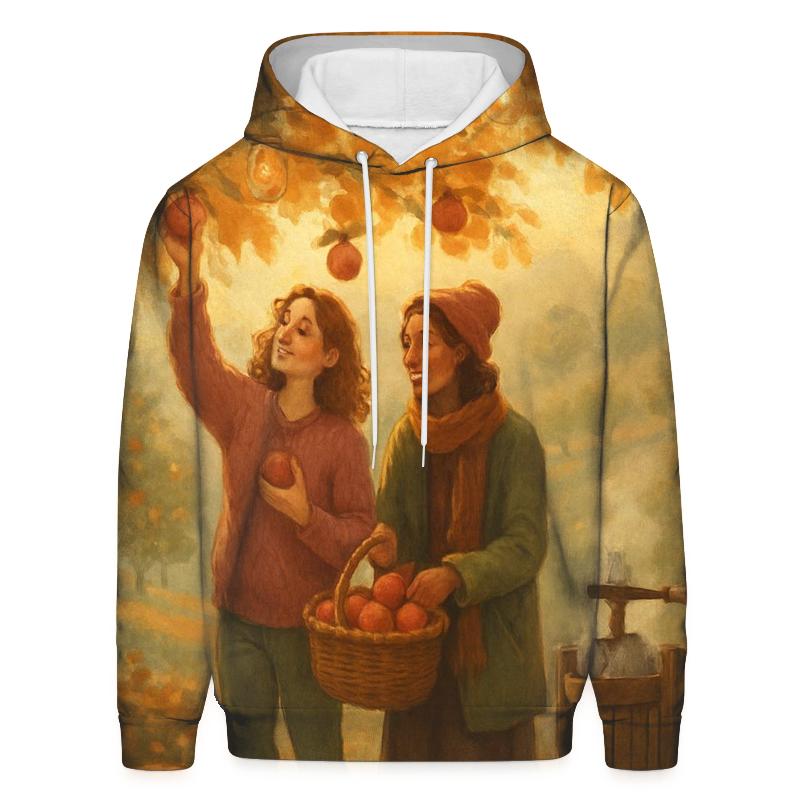 Apple Orchard Serenade zip-up hoodies