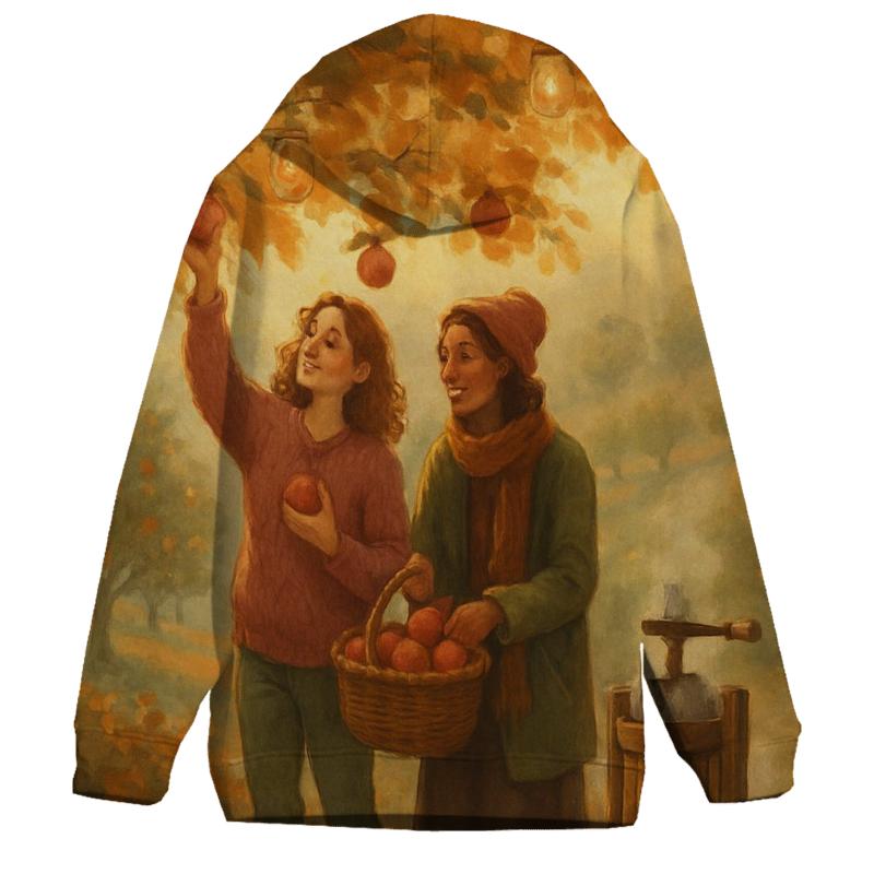 Apple Orchard Serenade zip-up hoodies