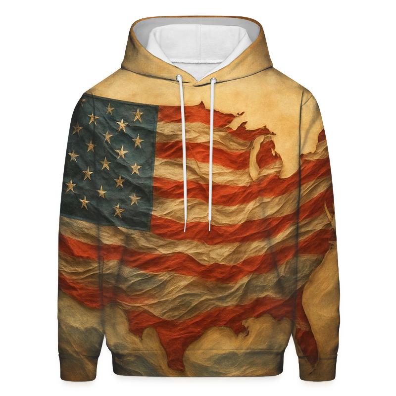 Heritage Map Banner custom hoodies