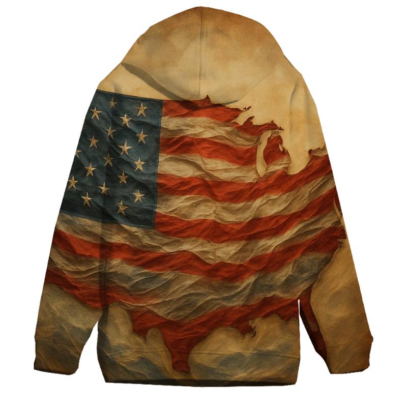 Heritage Map Banner custom hoodies