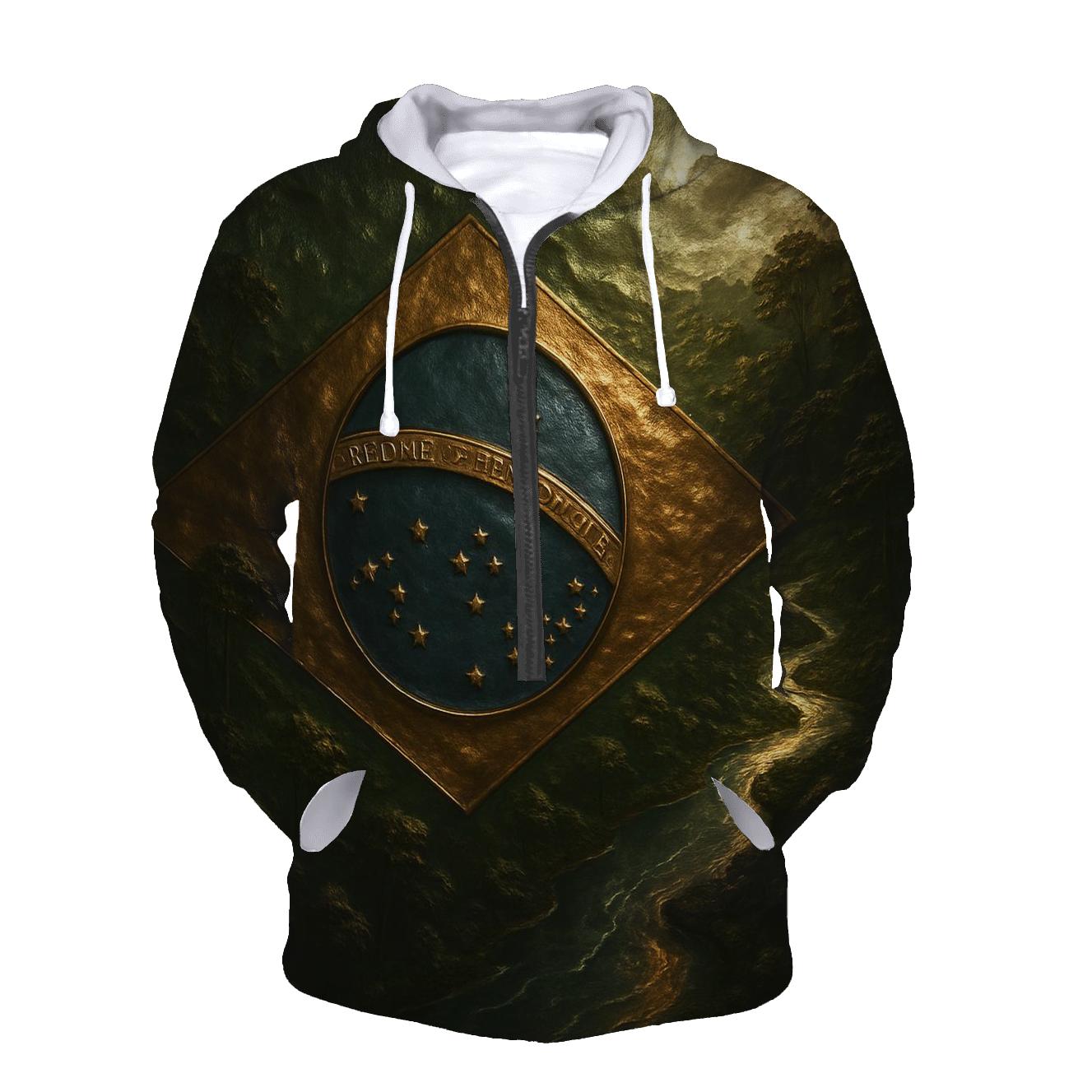 Brazilian Rainforest Metal designer hoodies