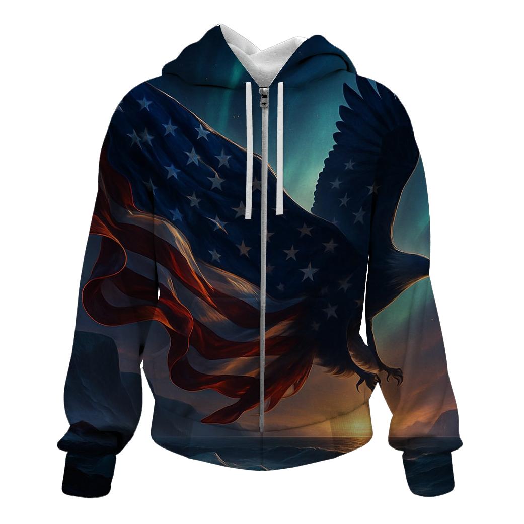 Aurora Stripes hoodies fashion