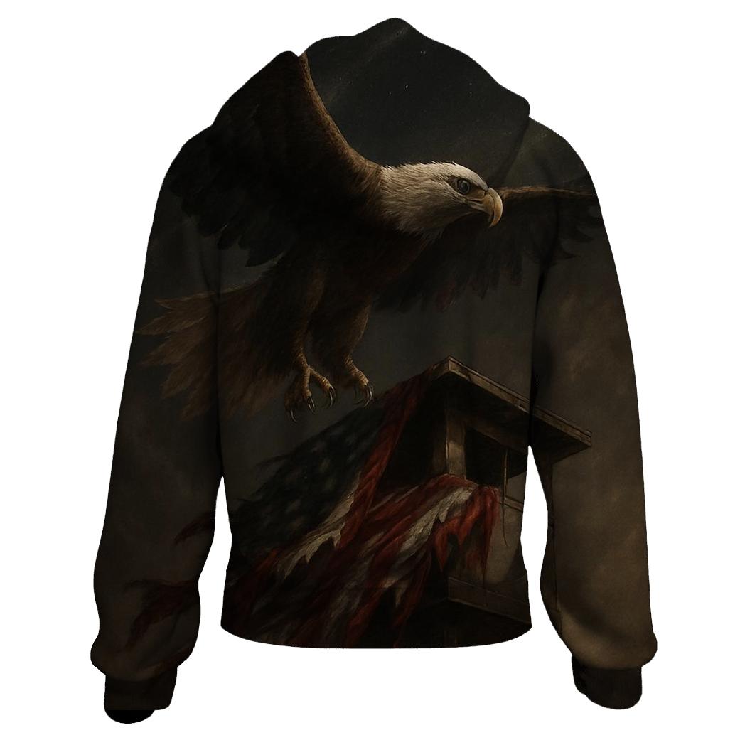 Eagle Over Watchtower pullover hoodies
