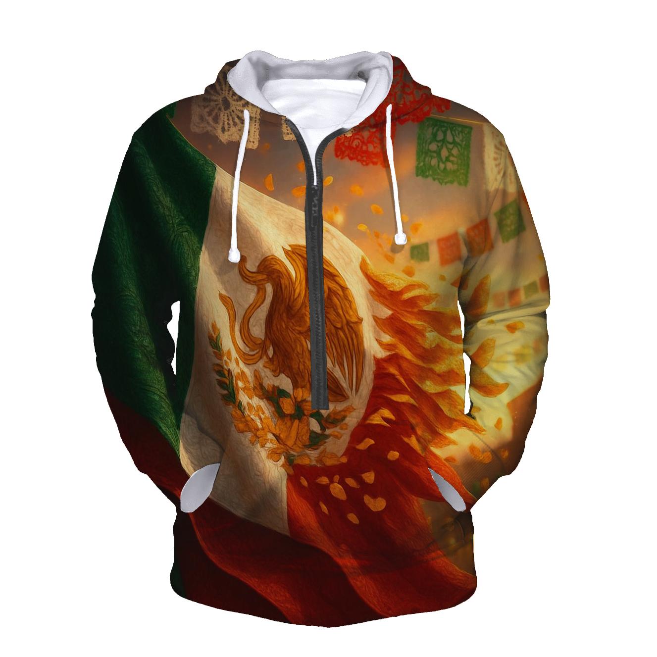 Mexico Dia De Vida printed hoodies