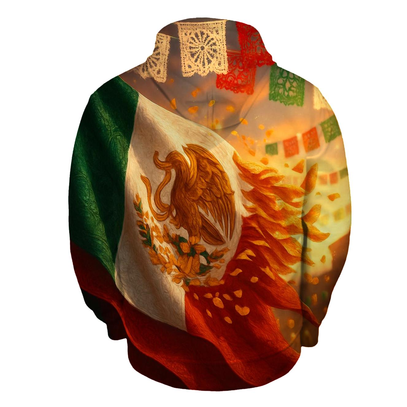 Mexico Dia De Vida printed hoodies