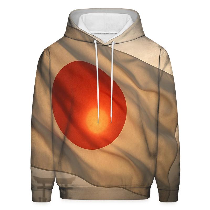 Japan Silk Dawn pullover hoodies