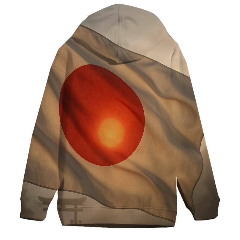 Japan Silk Dawn pullover hoodies