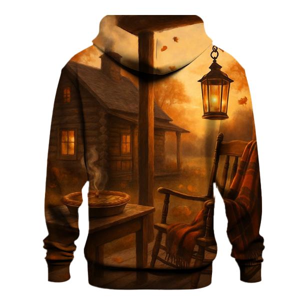 Cozy Cabin Sunset heavyweight hoodies