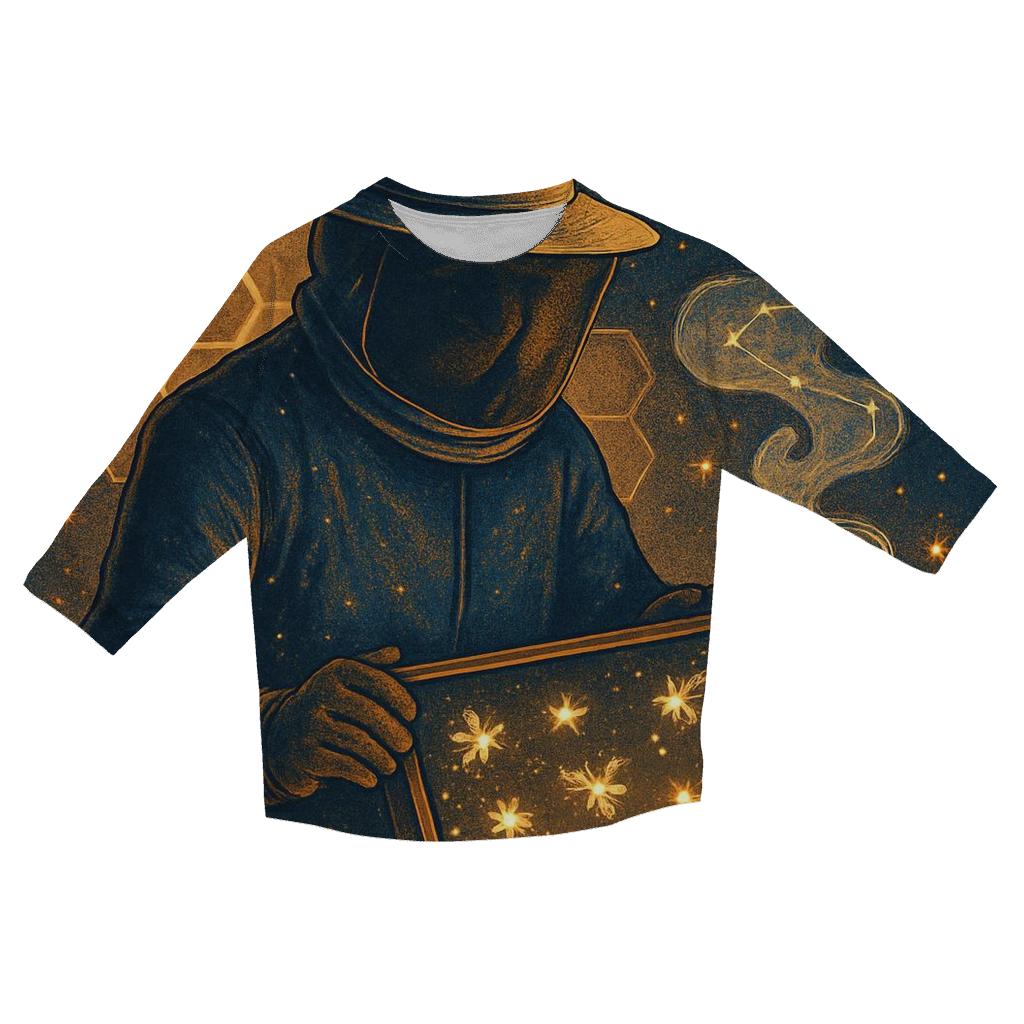 Galactic Beekeeper trendy 3/4 sleeve tops