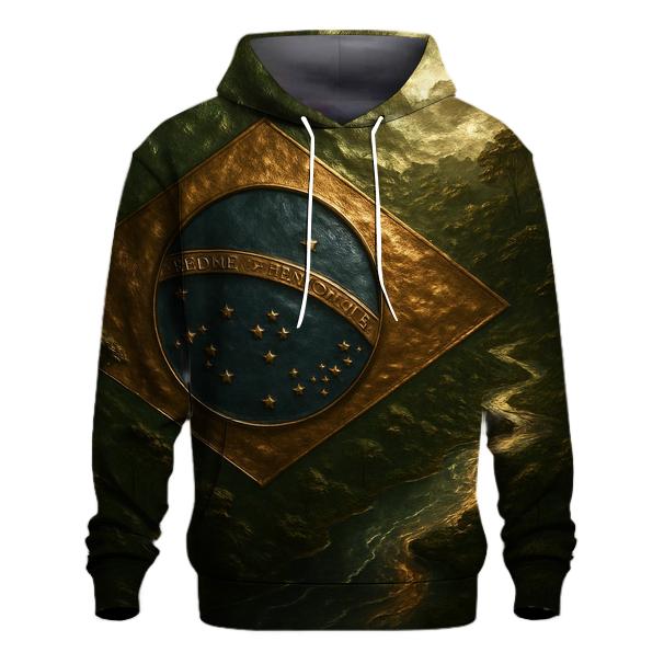Brazilian Rainforest Metal heavyweight hoodies