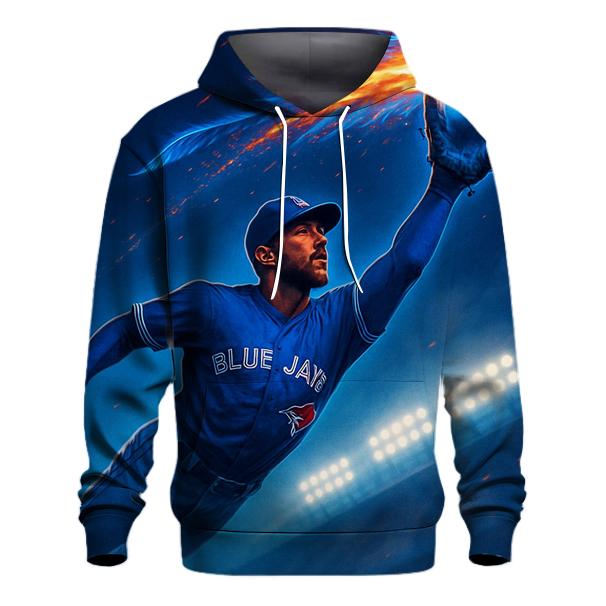 Blue Jays Meteor Catch graphic hoodies
