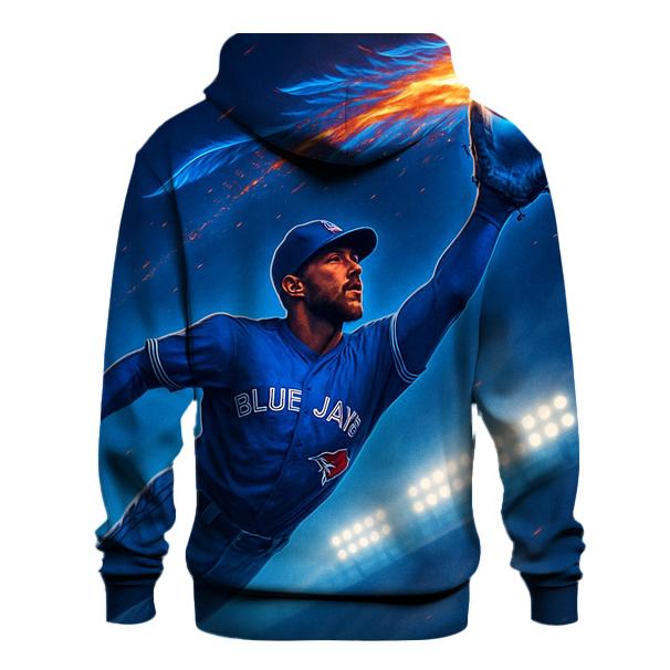 Blue Jays Meteor Catch graphic hoodies