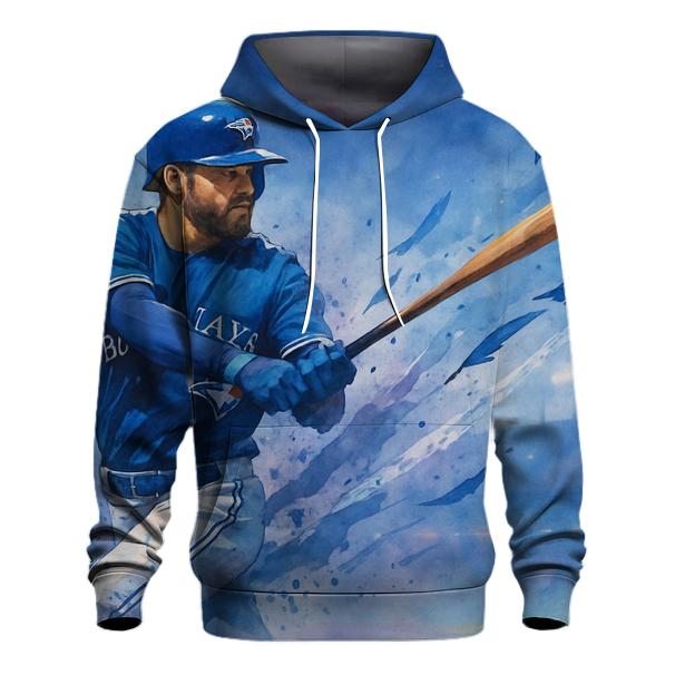 Blue Jays Night Haze Swing printed hoodies