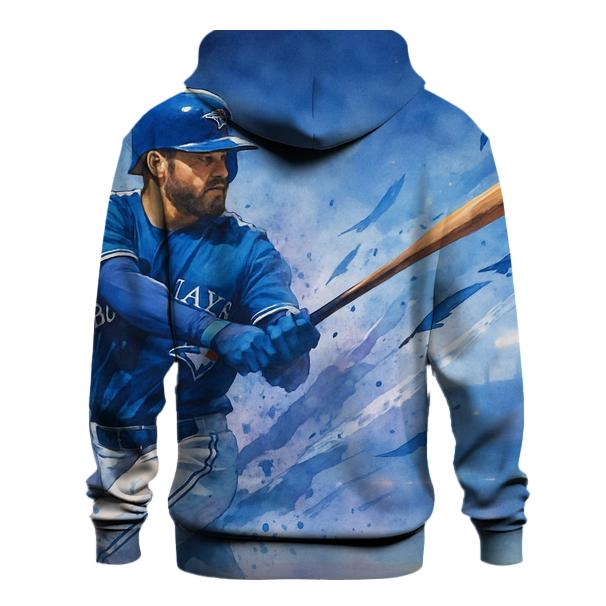 Blue Jays Night Haze Swing printed hoodies
