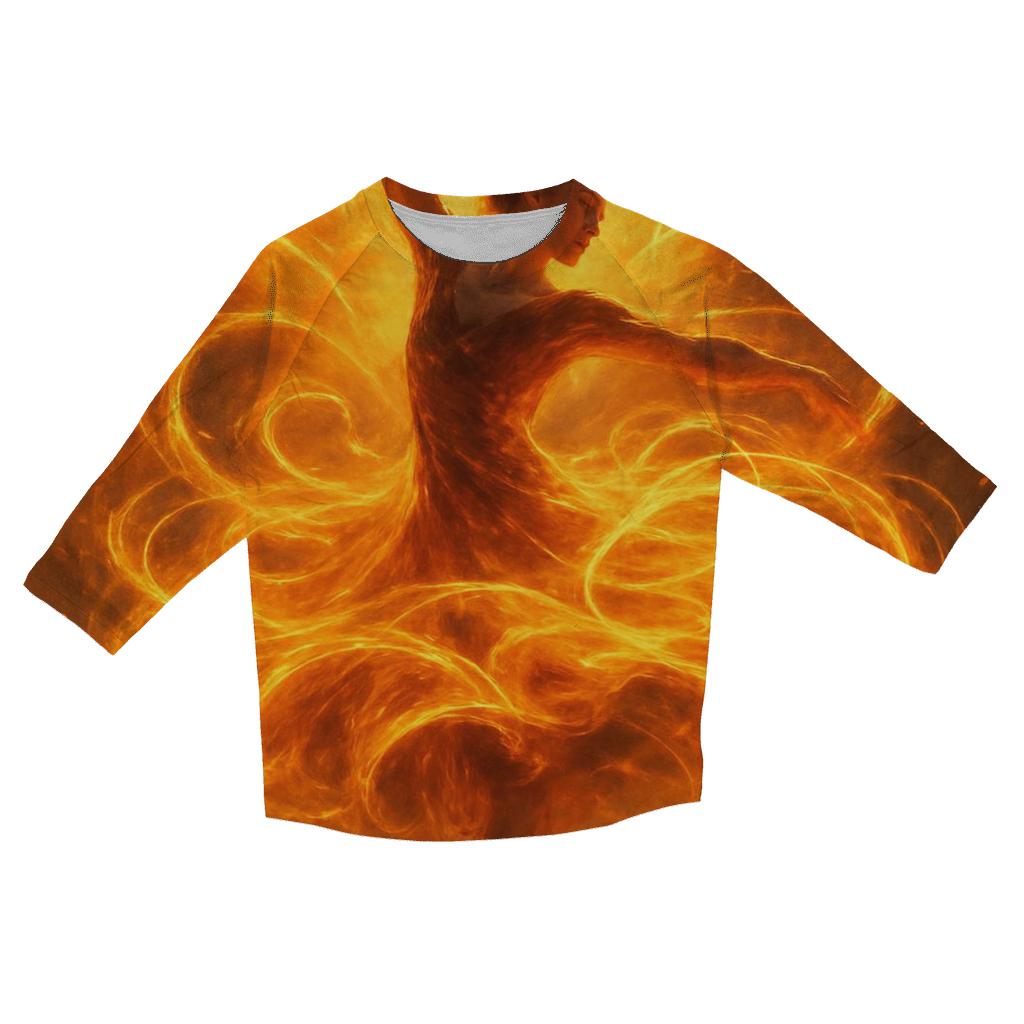 Solarflare Dancer casual three quarter sleeve shirts