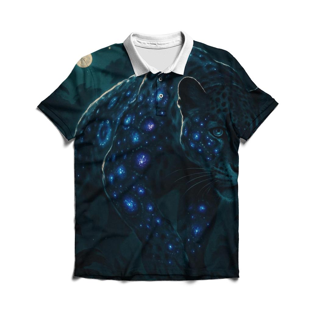 Velvet Night Jaguar personalized polo shirts