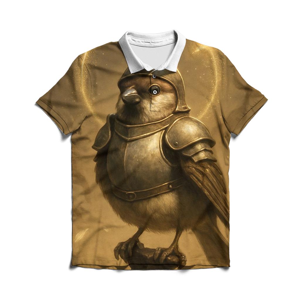Haloed Sparrow Knight casual sports polo shirts