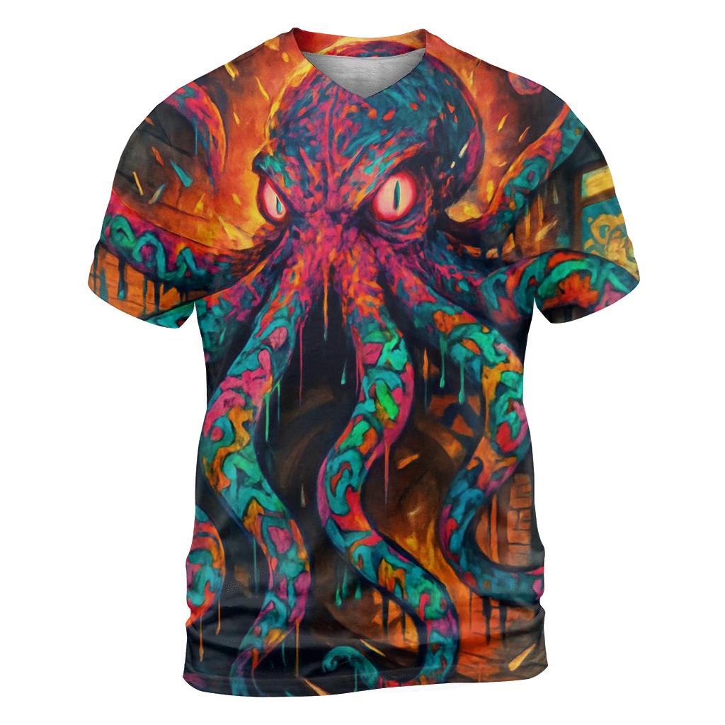 Graffiti Signal Kraken personalized full print shirts