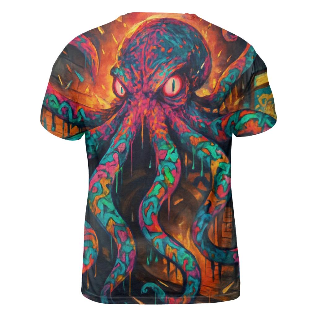 Graffiti Signal Kraken personalized full print shirts