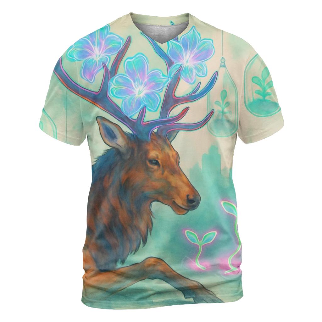 Hologram Gardener Elk custom all-over print shirts