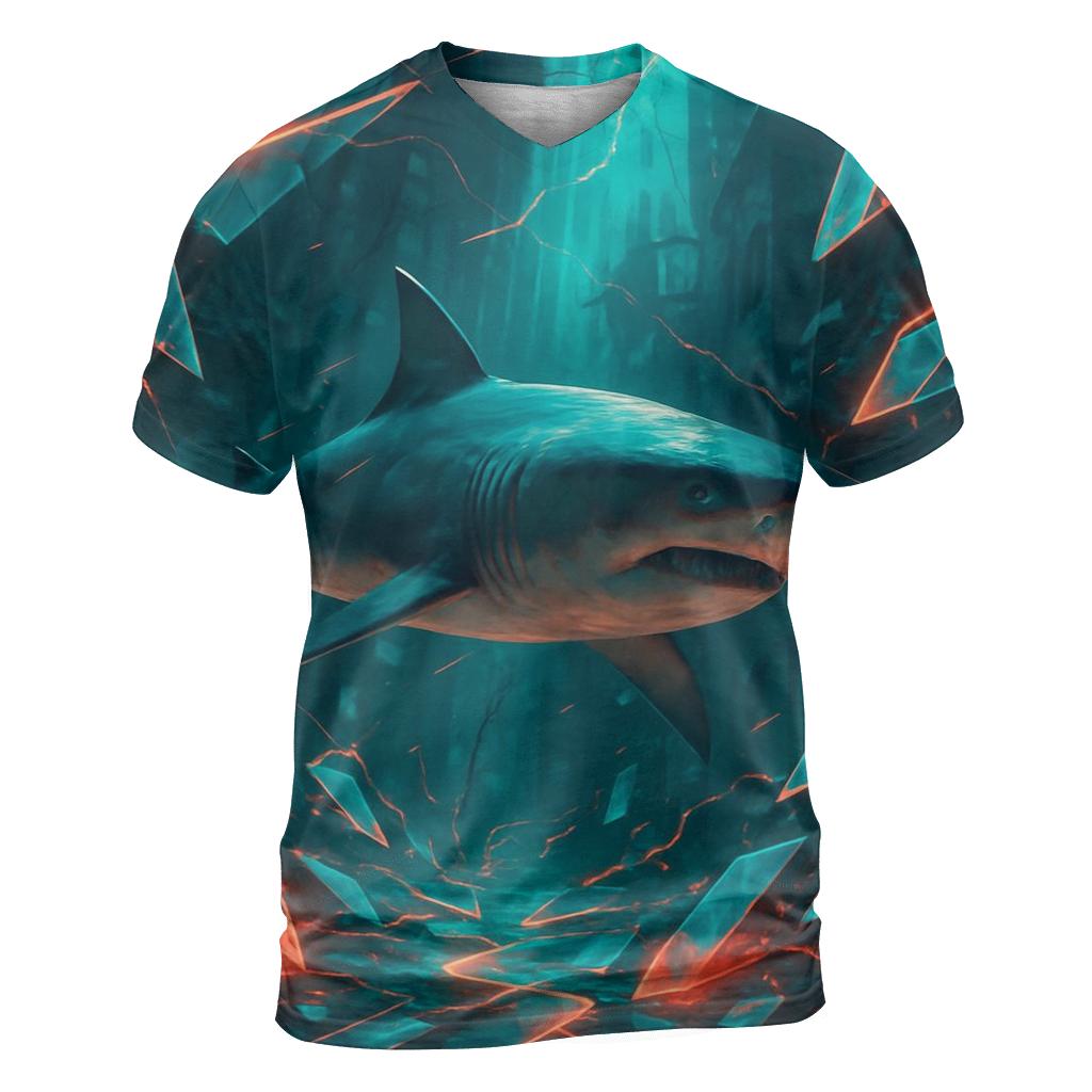 Prism Shark Alley trendy printed shirt styles