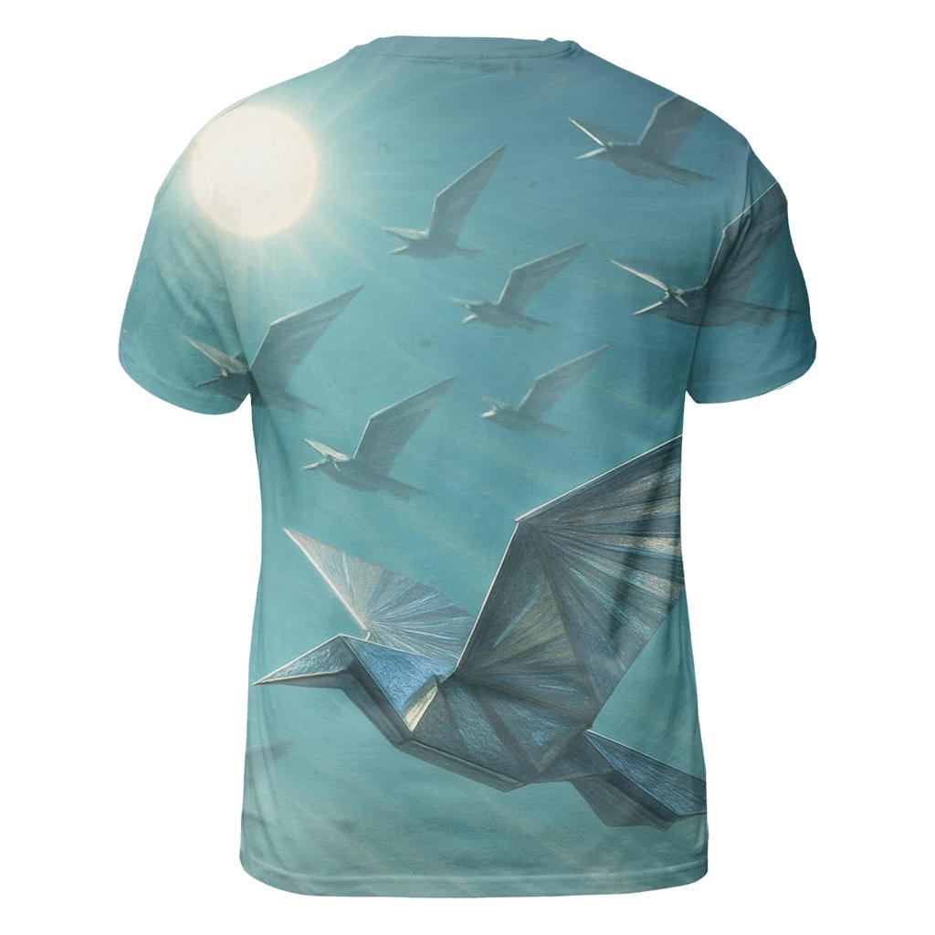 Paper Solar Sailbird personalized full print shirts