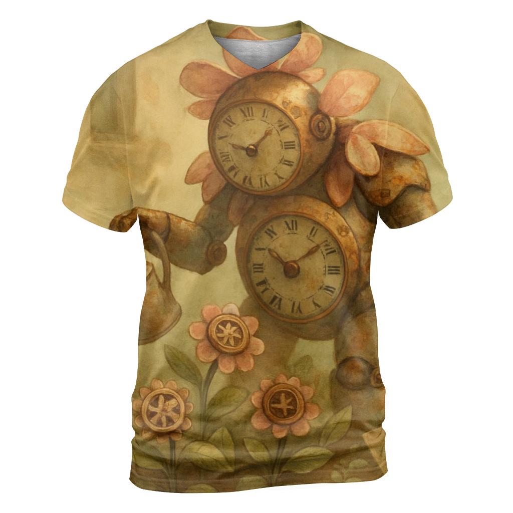 Clockwork Garden Golem custom all-over print shirts