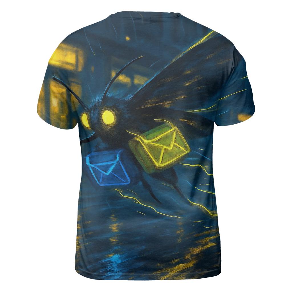 Neon Monarch Courier personalized full print shirts