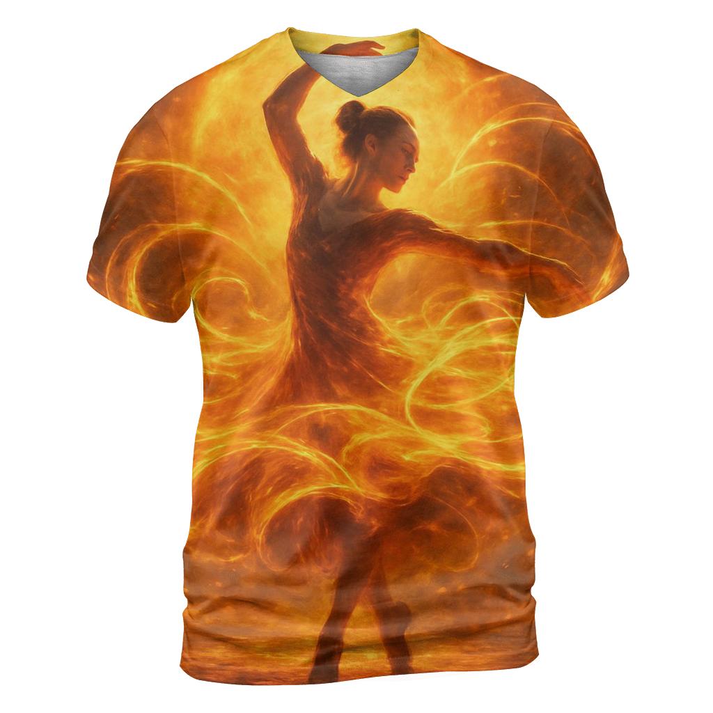 Solarflare Dancer custom all-over print shirts