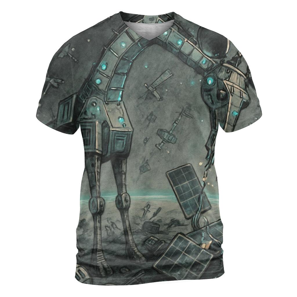 Orbit Junkyard Giraffe trendy printed shirt styles