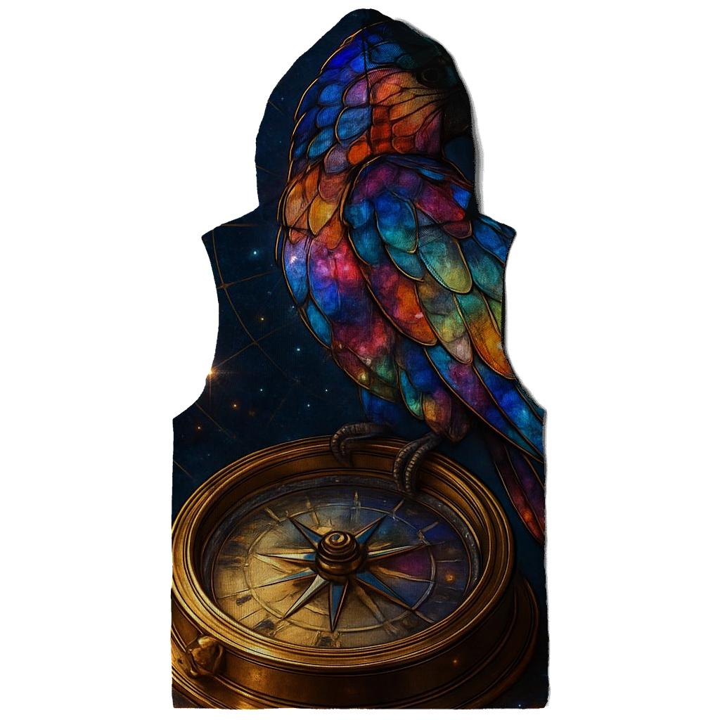 Glass Nebula Parrot lightweight hoodies
