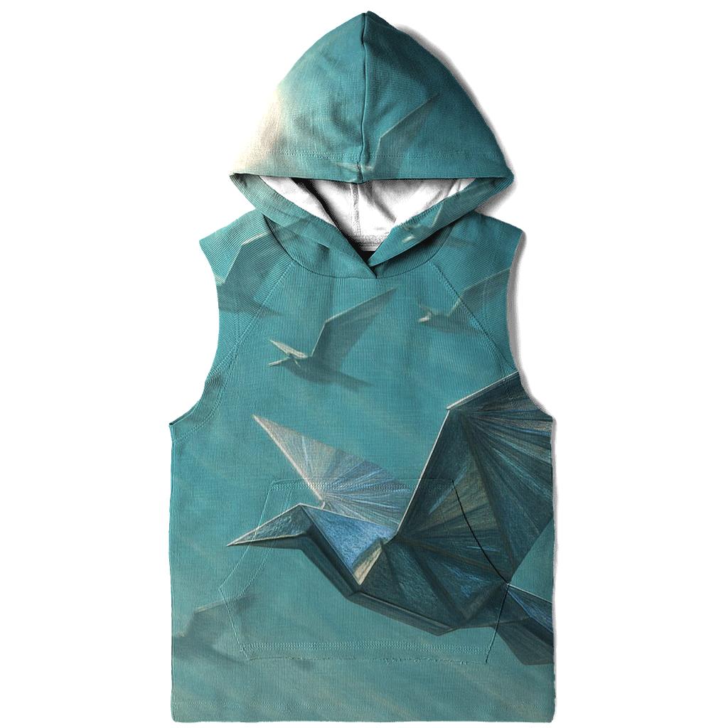 Paper Solar Sailbird embroidered hoodies