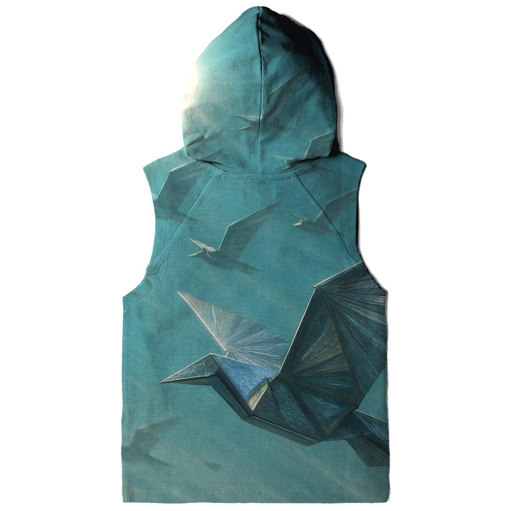 Paper Solar Sailbird embroidered hoodies