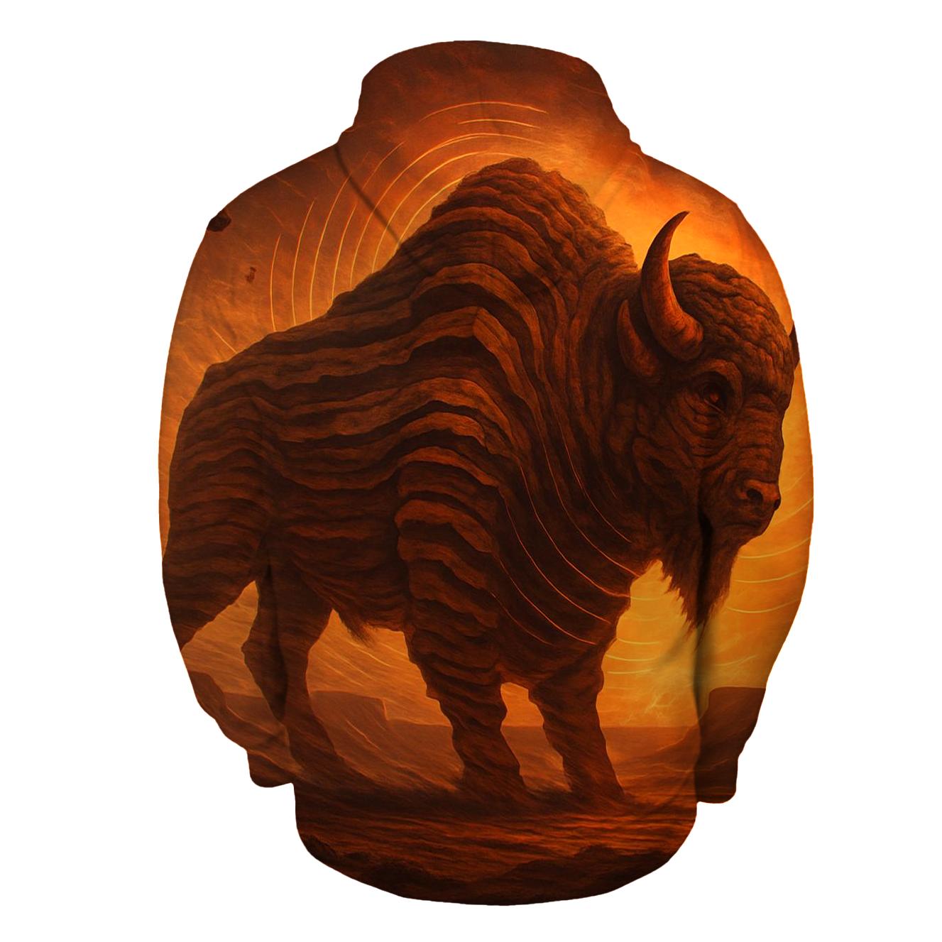 Echo Canyon Bison hoodie trends