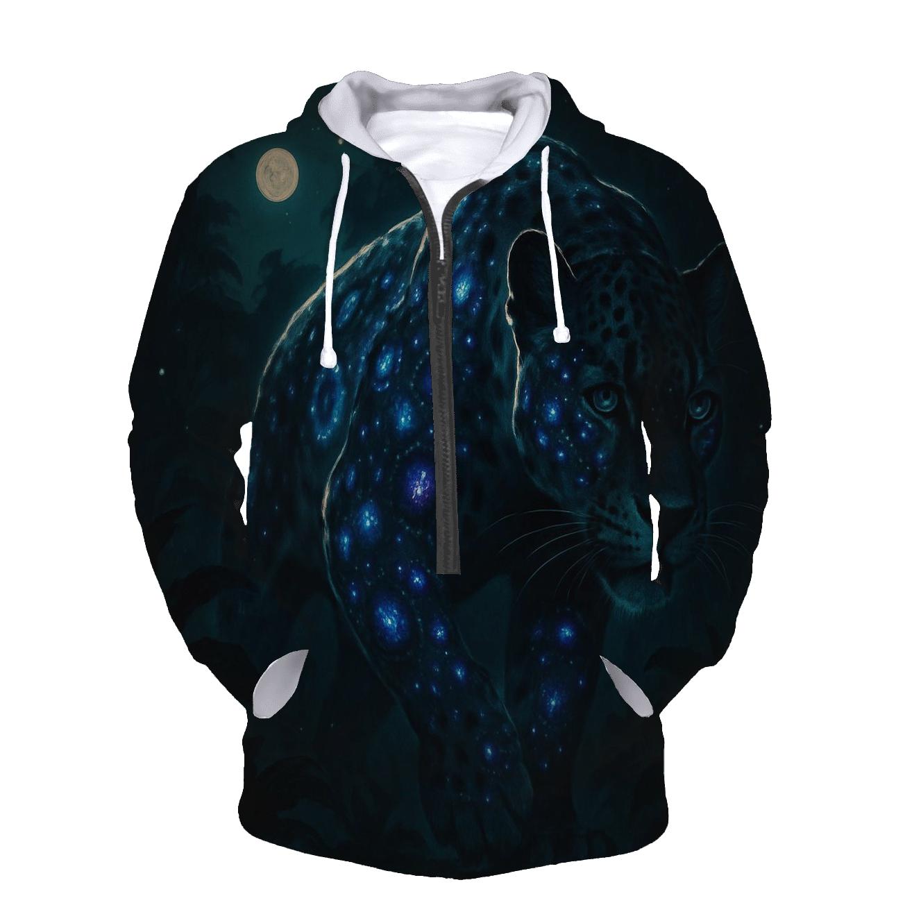 Velvet Night Jaguar lightweight hoodies