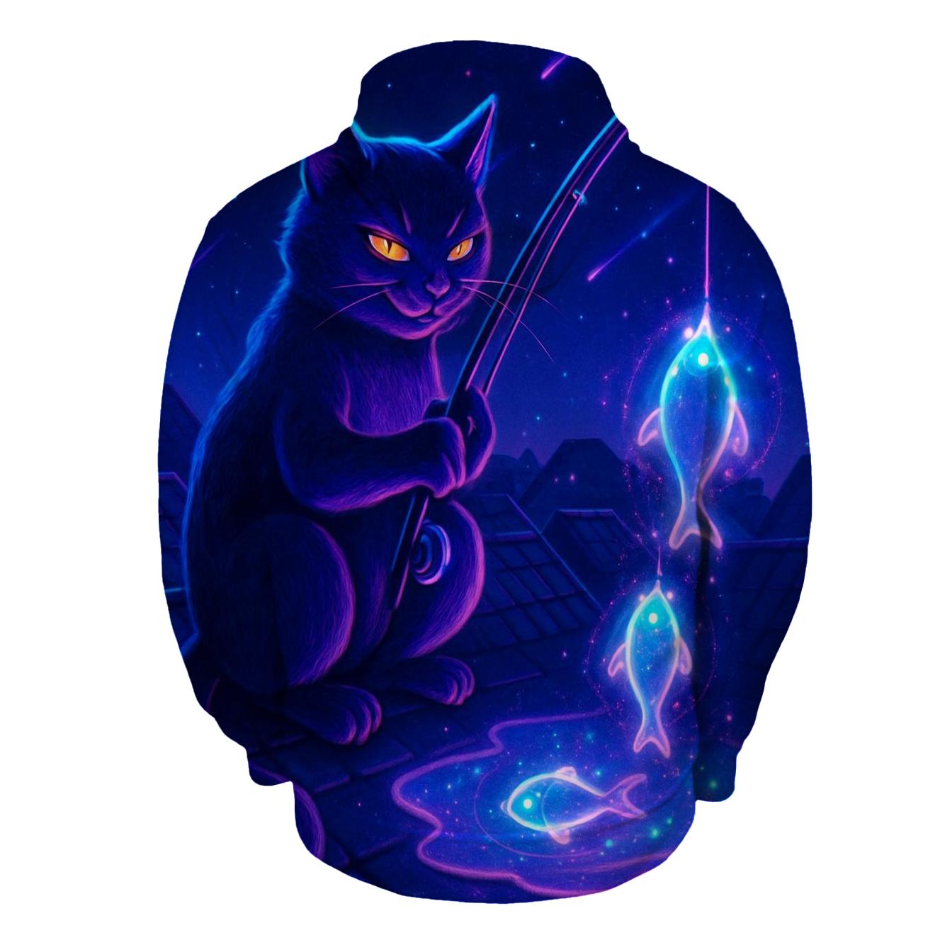 Photon Fisher Cat hoodie designs