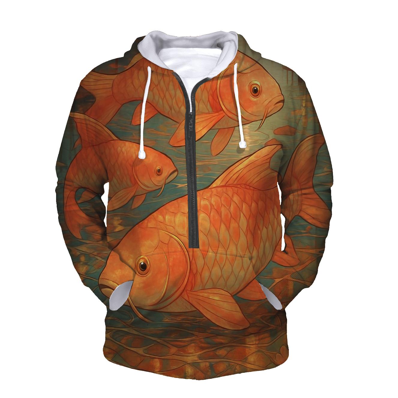 Glass Harbor Koi custom hoodies