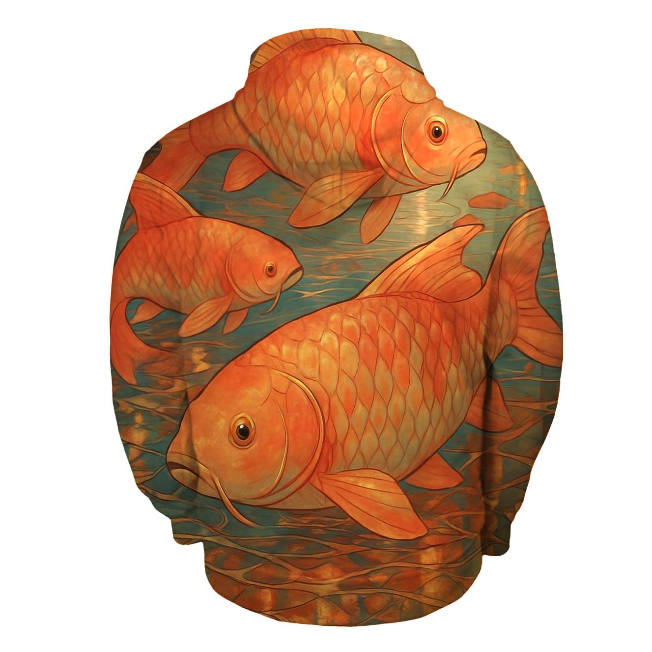 Glass Harbor Koi custom hoodies
