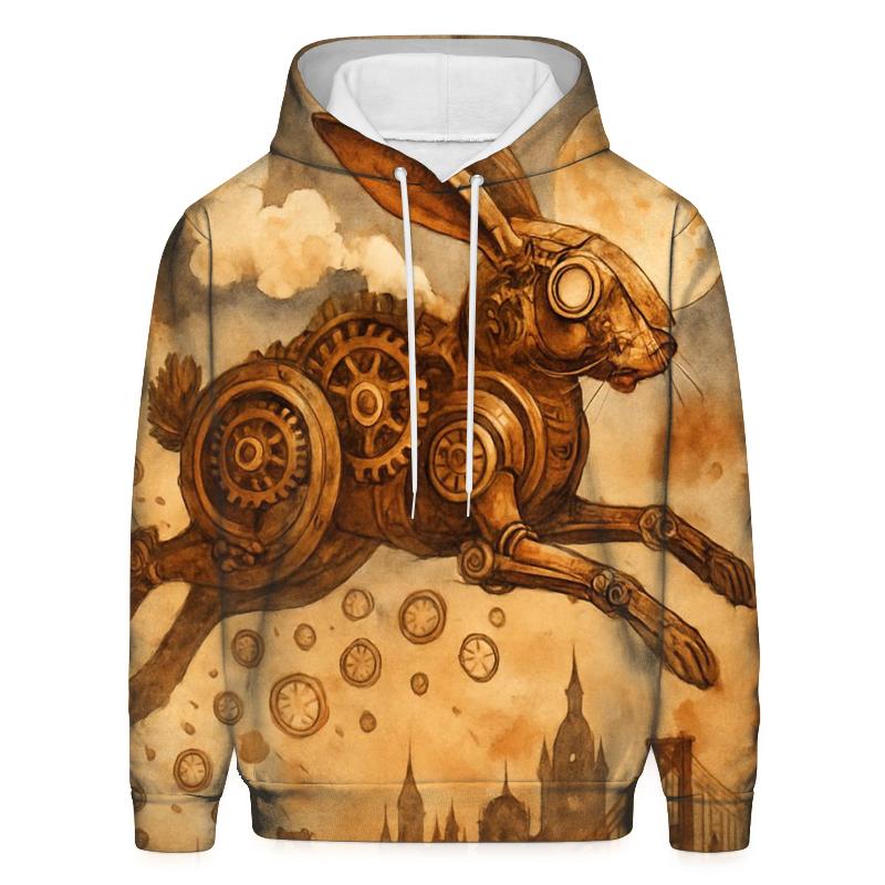 Clockwork Hare Leap hoodie trends