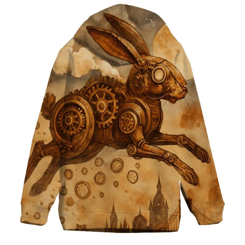 Clockwork Hare Leap hoodie trends