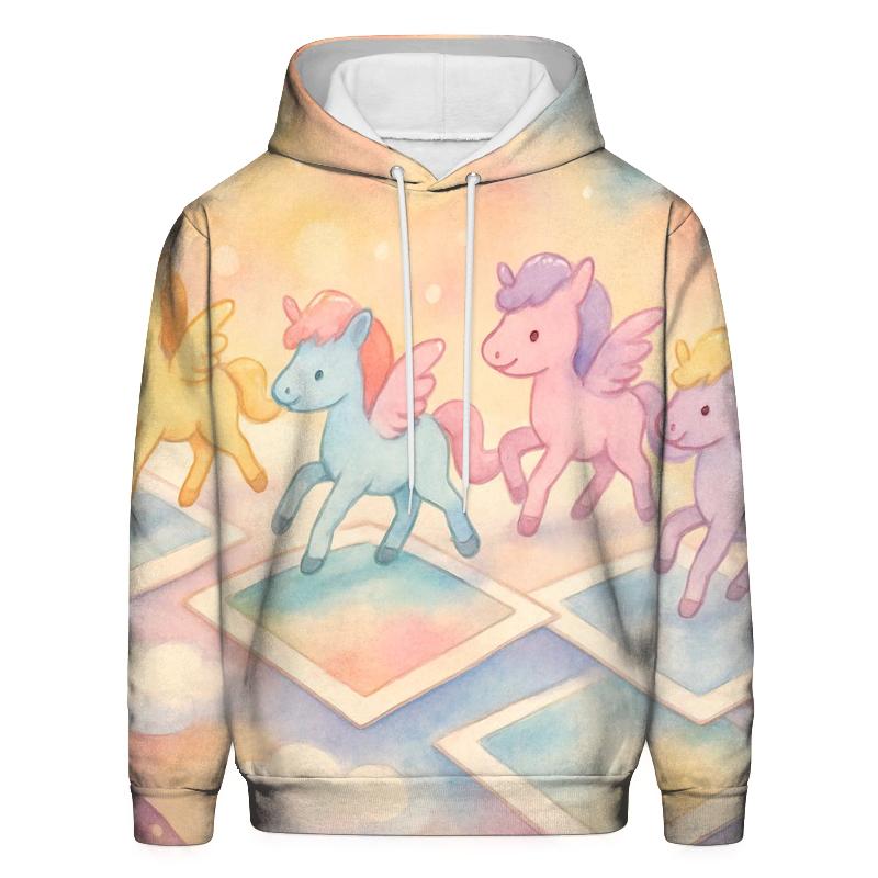 Polaroid Pegasus Parade heavyweight hoodies