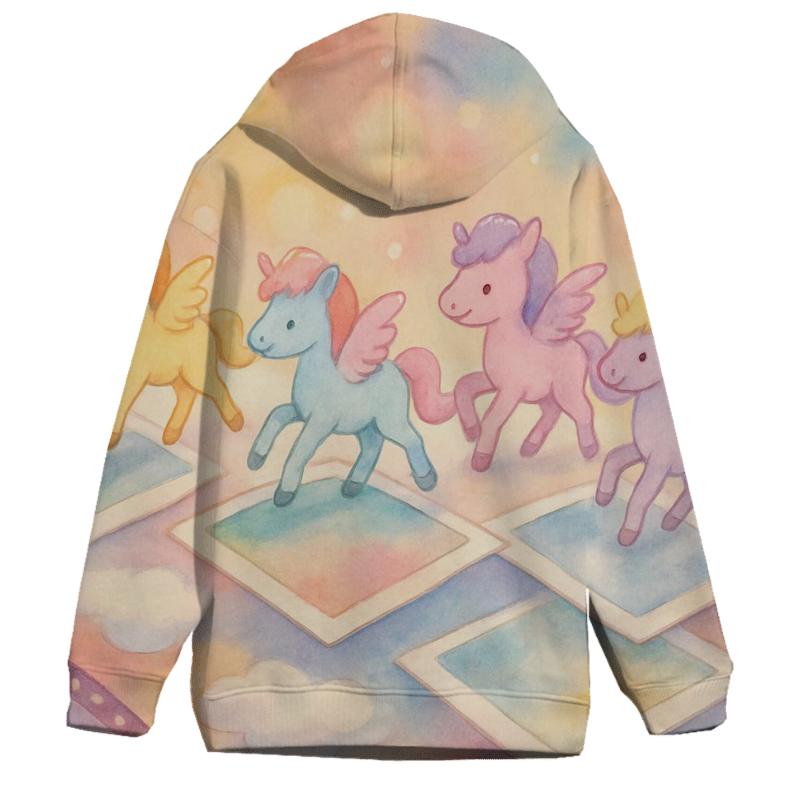 Polaroid Pegasus Parade heavyweight hoodies