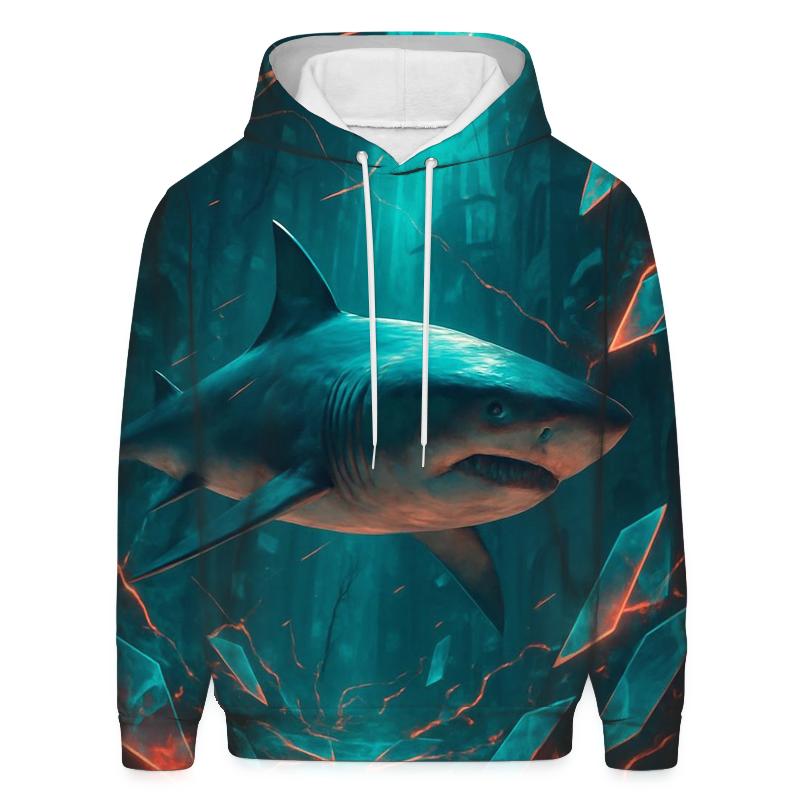 Prism Shark Alley printed hoodies