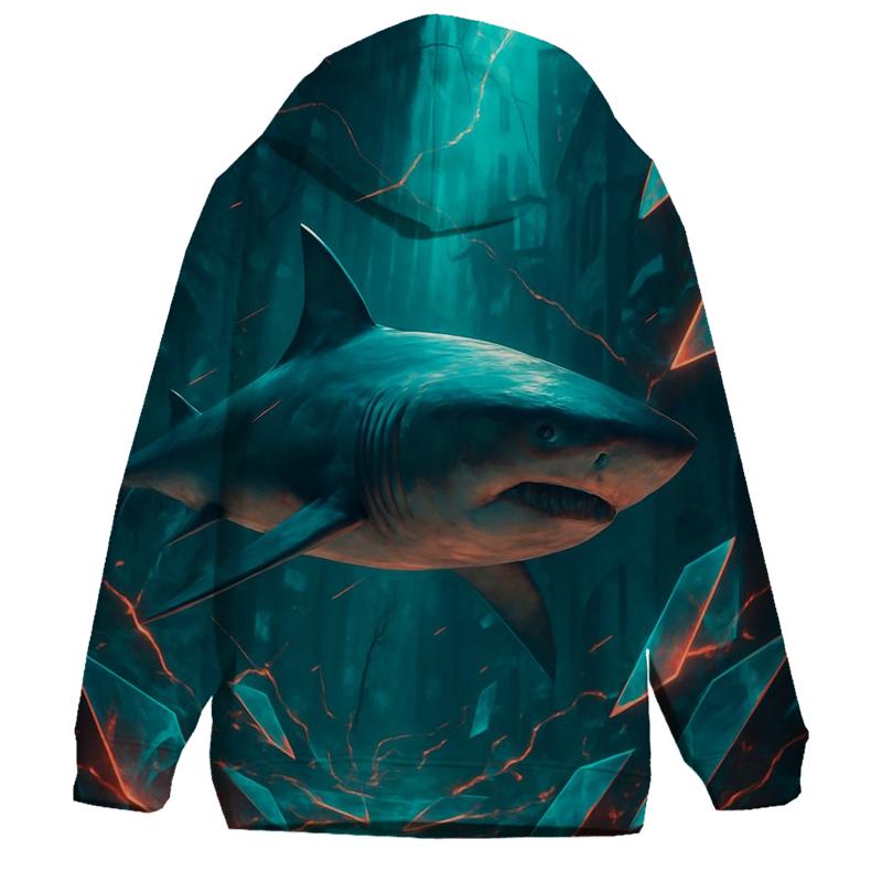 Prism Shark Alley printed hoodies